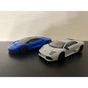 Jada Toys 1/24 Diecast lamborghini lot Of 2 Centenario & Murcielago